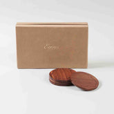 Rosewood Coaster Marigold Brass Inlay Gift Pack of 4